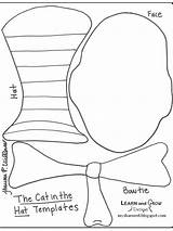Hat Seuss Cat Dr Template Templates Craft Printable Crafts Coloring Tie Bow Activities Suess Preschool Printables Freebie Cut Grow Designs sketch template