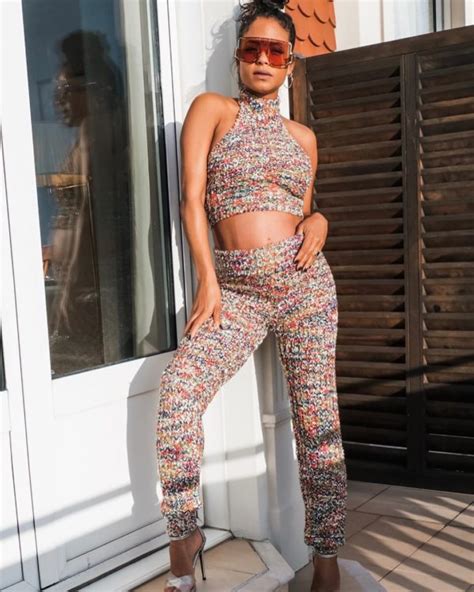 ‘how are you pregnant christina milian s barely there belly wows fans