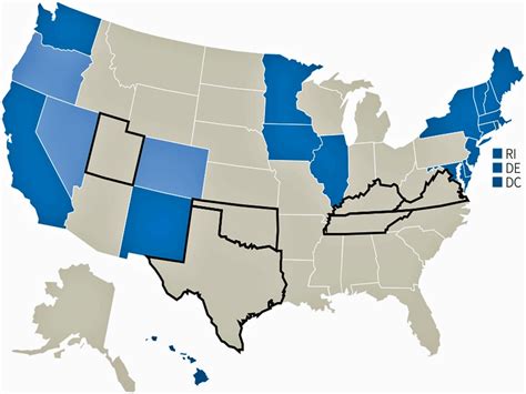 Same Sex Marriage Laws [map] Business Insider