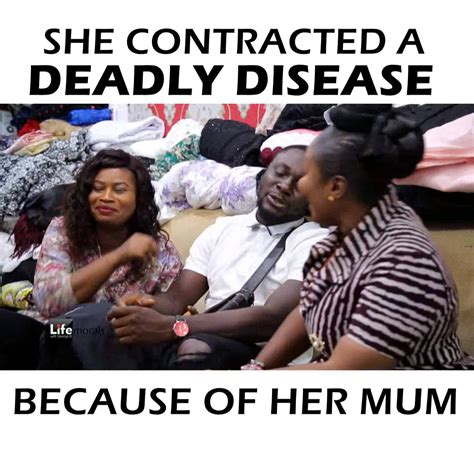 she contracted a deadly disease b cus of her mum her mother forced
