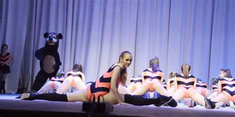 russian police forces investigate tverking dance troupe