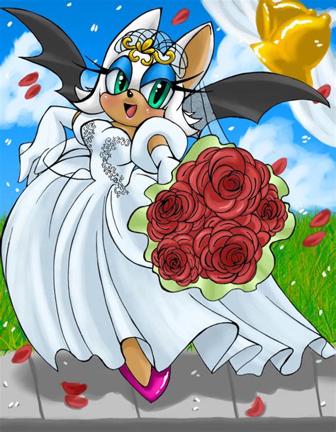 Rouge S White Wedding By Chibipunk7231 On Deviantart