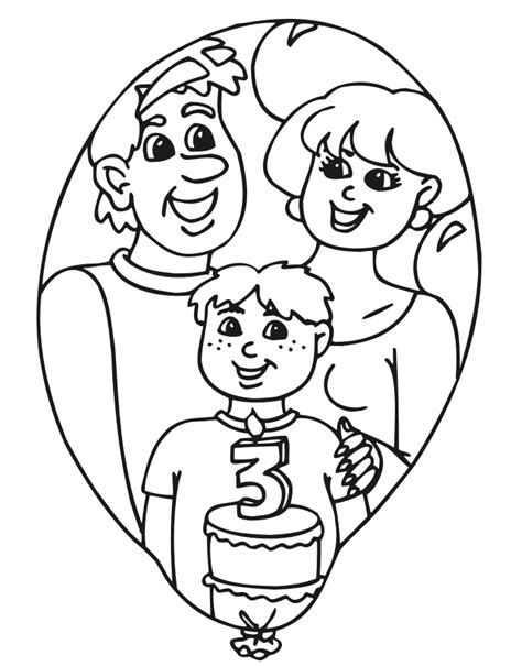 birthday boy coloring pages   beautiful