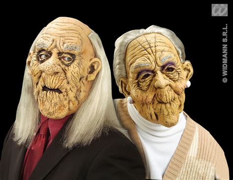 Old Man Woman 6849g Horror Masks Halloween By
