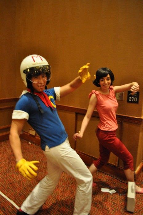 Speed Racer And Trixie Costumes Couples Costumes Cosplay Outfits