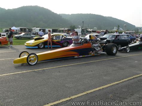 drag race cars dragsters picture  orange  yellow dragster
