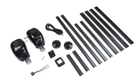 solera manual pull style  power awning conversion kit black lippert components accessories