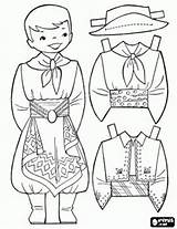 Coloring Pages Argentina Paper Gaucho Doll Para Trajes Colorear Dolls Printable Cut Children Template Traditional Cultural Sheet Heritage Cutout Choose sketch template