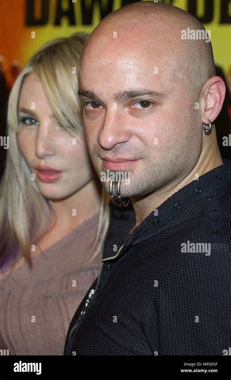 David Draiman And Nicky Arriving At The Dawn Of The Dead Premiere At