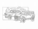 Bronco Trims Specs Debuts Petrols Washable Ecoboost Removable Bronco6g sketch template