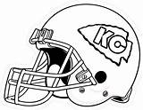 Chiefs Kansas Kc Team Coloringhome sketch template