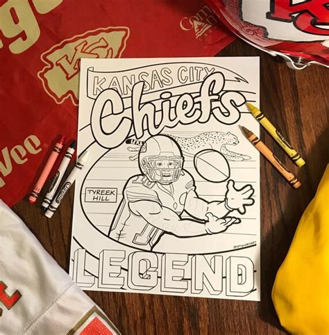 tyreek hill coloring pages