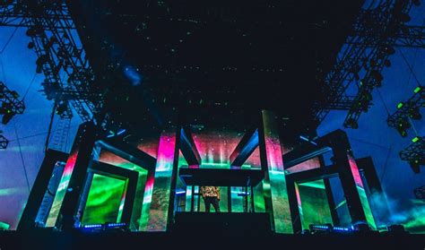 video kaskade coachella drone vita motus stage design  vita motus