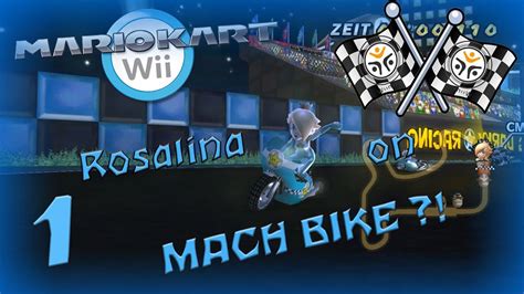 Rosalina On Mach Bike Mario Kart Wii Online 1 [ger