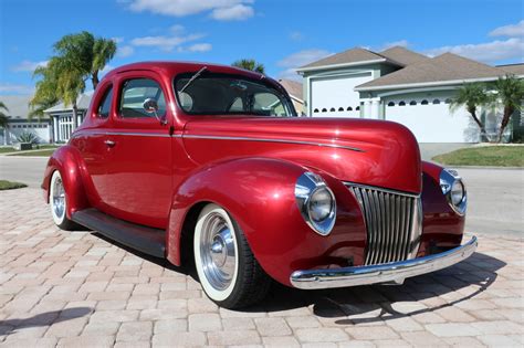 custom  ford deluxe coupe  sale  bat auctions closed  june