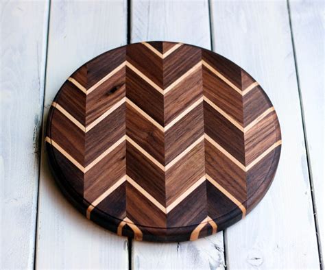 chevron cutting board  steps  pictures
