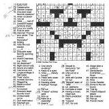 Crossword Merl Reagle sketch template