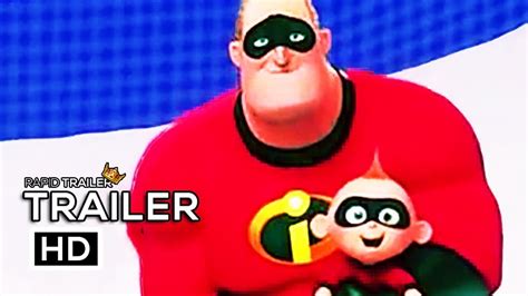Incredibles 2 New Clips Trailer 2018 Disney Animated