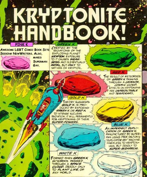 comic book word of the month kryptonite ~ what cha reading