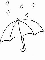 Raindrops Coloring Pages sketch template