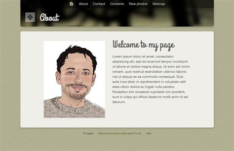 custom pages  page