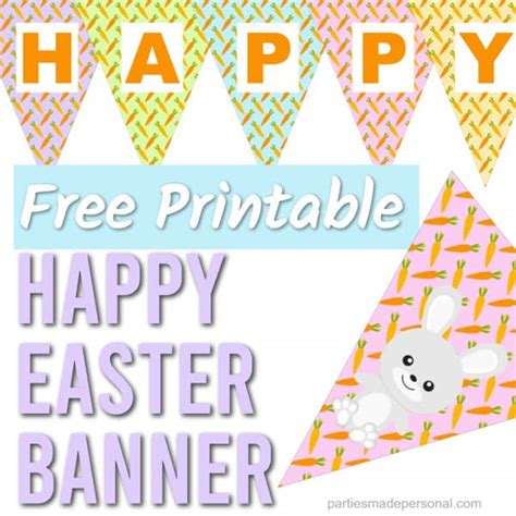 printable easter decorations   sets youll    easter