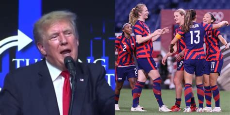 Donald Trump Says Us Women S Soccer Team Lost To Sweden In The Olympics