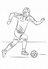 Coloring Soccer Pages Bale Gareth Football Player Footballeur Para Printable Dessin Colorear Print Color Mbappe Kids Sheets Recherche Adulte Résultat sketch template