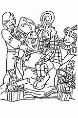 Nikolaus Sankt Ausmalbilder Animaatjes sketch template