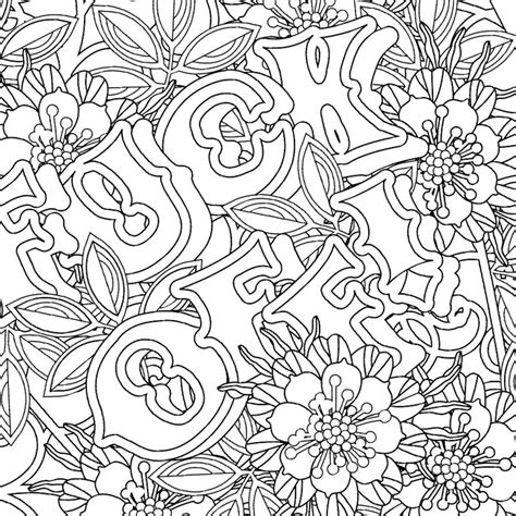 adult coloring page fuck  instant  printable etsy