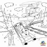 Thomas Coloring Pages James Train Tank Christmas Engine Printable Friends Kids Activities Color Tree Snow Winter Getcolorings Sodor Xmas Fun sketch template
