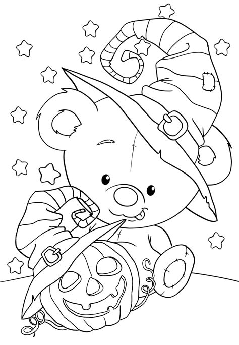 halloween  kids coloring pages