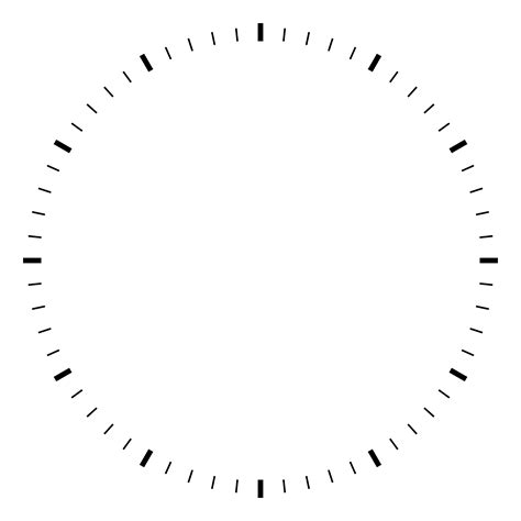 clock templates clipartsco