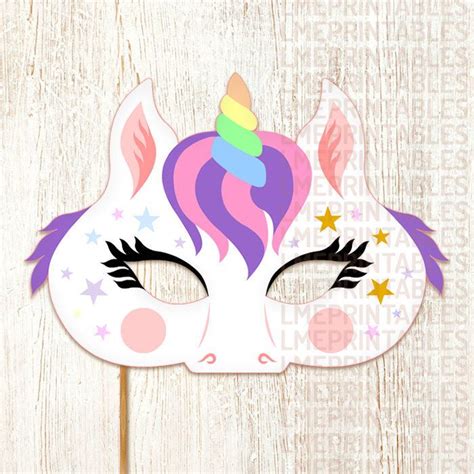 pin  unicorn mask
