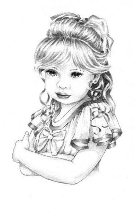 ideas realistic girl coloring pages home inspiration