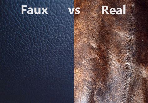 ways    difference  real  fake leather webstame