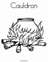 Coloring Cauldron Heksen Brew Witch Witches Tovenaars Juf Sanne Template Print Twistynoodle Thema Kleurplaat Ketel Heks Outline Downloads Favorites Login sketch template