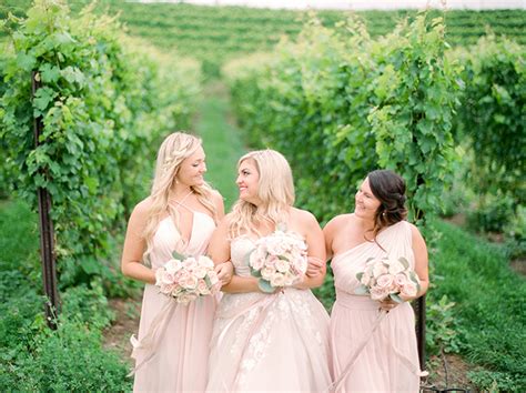 intimate winery wedding glamour and grace