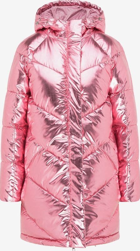 mymo winterjacke  hellpink   jacken winterjacken winterparka