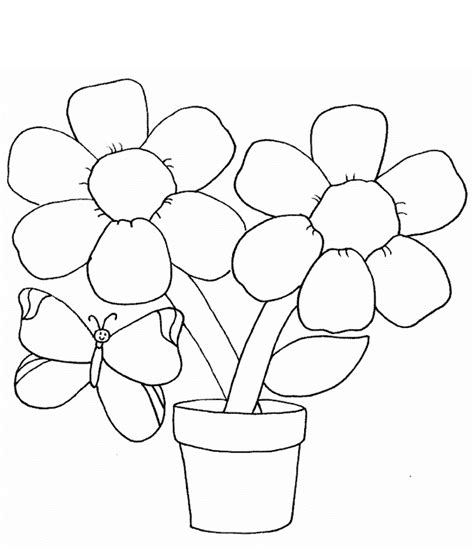 printable flower coloring pages  kids  coloring pages