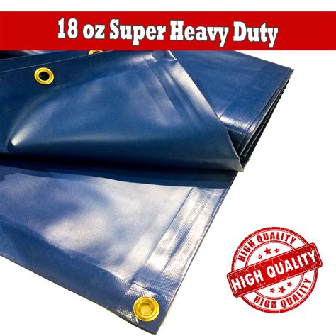 oz heavy duty vinyl tarp aluminetshadecom