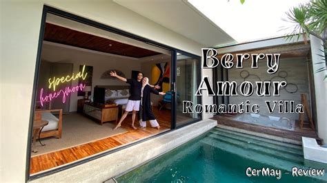 Review Berry Amour Romantic Villa Seminyak Bali 📌 Special Honeymoon