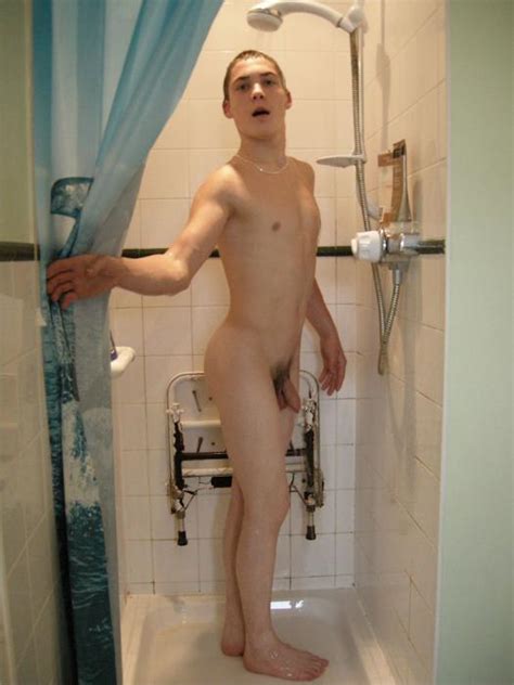 shower surprise naked