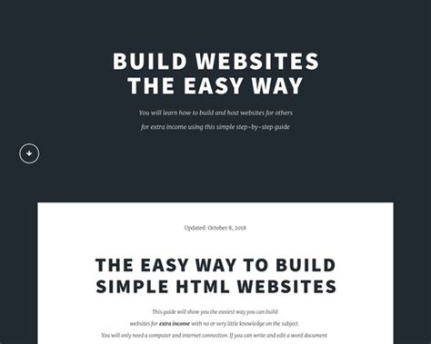 easy   build simple html websites technologyspell tech updates