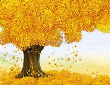 xcm money coin tree golden art painting buy art paintingcoin
