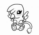 Griffin Baby Coloring Pages Color Theshadowstone Deviantart Drawings Brian Getdrawings sketch template