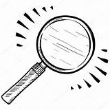 Magnifying Glass Sketch Vector Stock Illustration Clipart Drawings Depositphotos Search Doodle Lhfgraphics Style Icon Look Magnifier Dreamstime Illustrations Royalty Choose sketch template