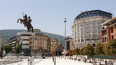 city center skopje  macedonia travel