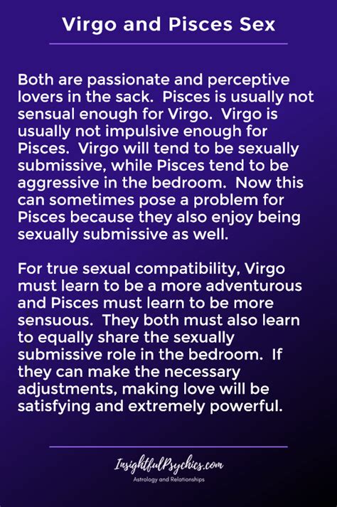 Pisces And Virgo Compatibility In Sex Love And Friendship