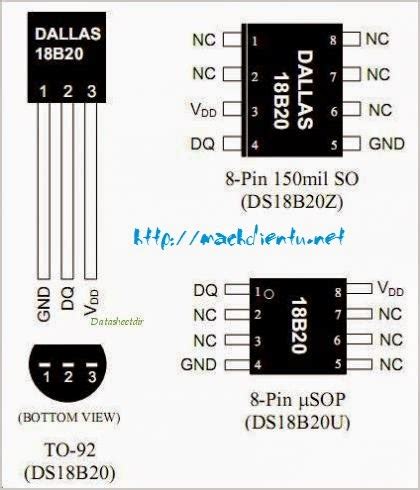 dsb  wire communication led temperature display